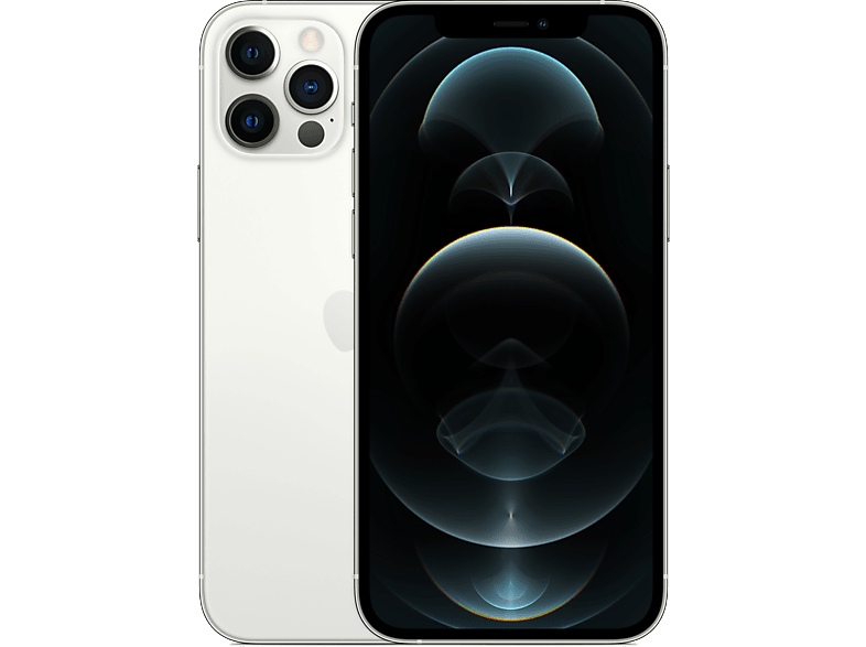 Apple iPhone 12 Pro, Plata, 128 GB, 5G, 6.1" OLED Super Retina XDR, Chip A14 Bionic, iOS