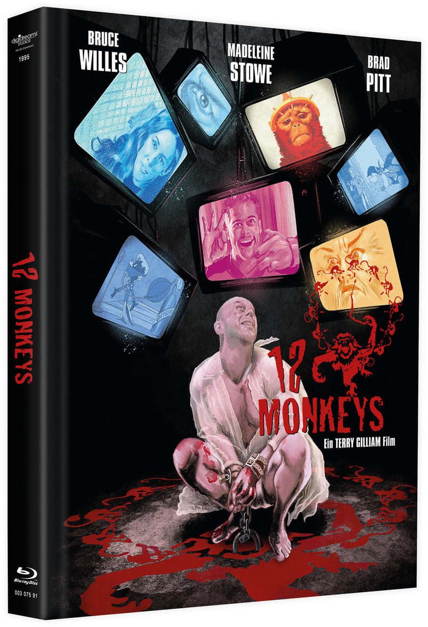 12 DVD Blu-ray + Monkeys