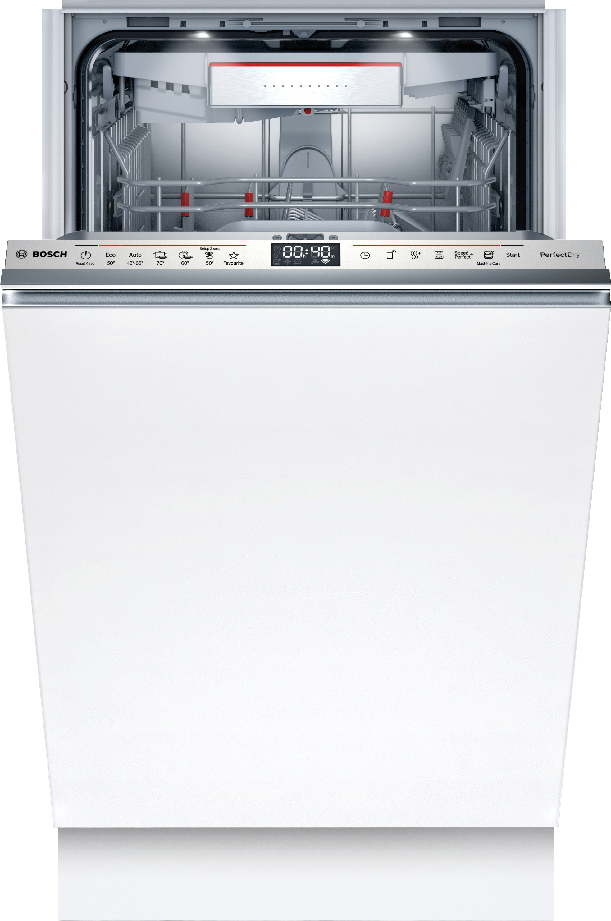 BOSCH SPV6YMX11E Serie 6 Geschirrspüler (vollintegrierbar, 448 mm breit, 45 dB (A), B)