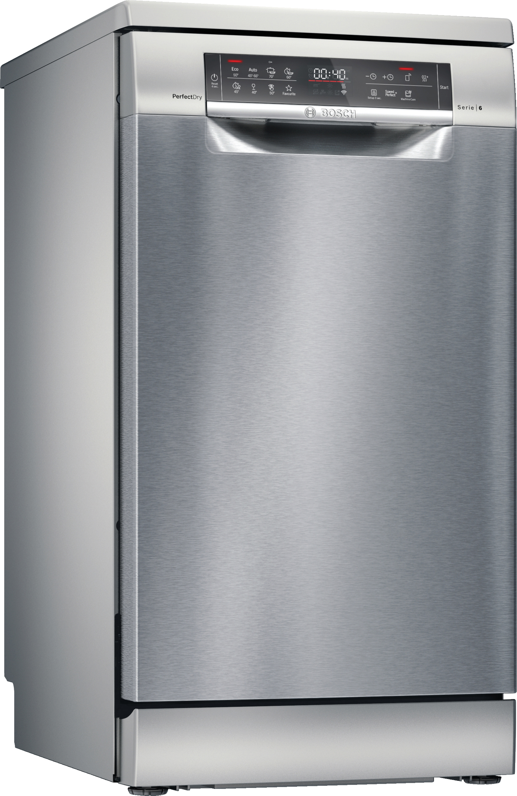 BOSCH SPS6YMI17E Serie 6 Geschirrspüler (Standgerät, 450 mm breit, 45 dB (A), B)