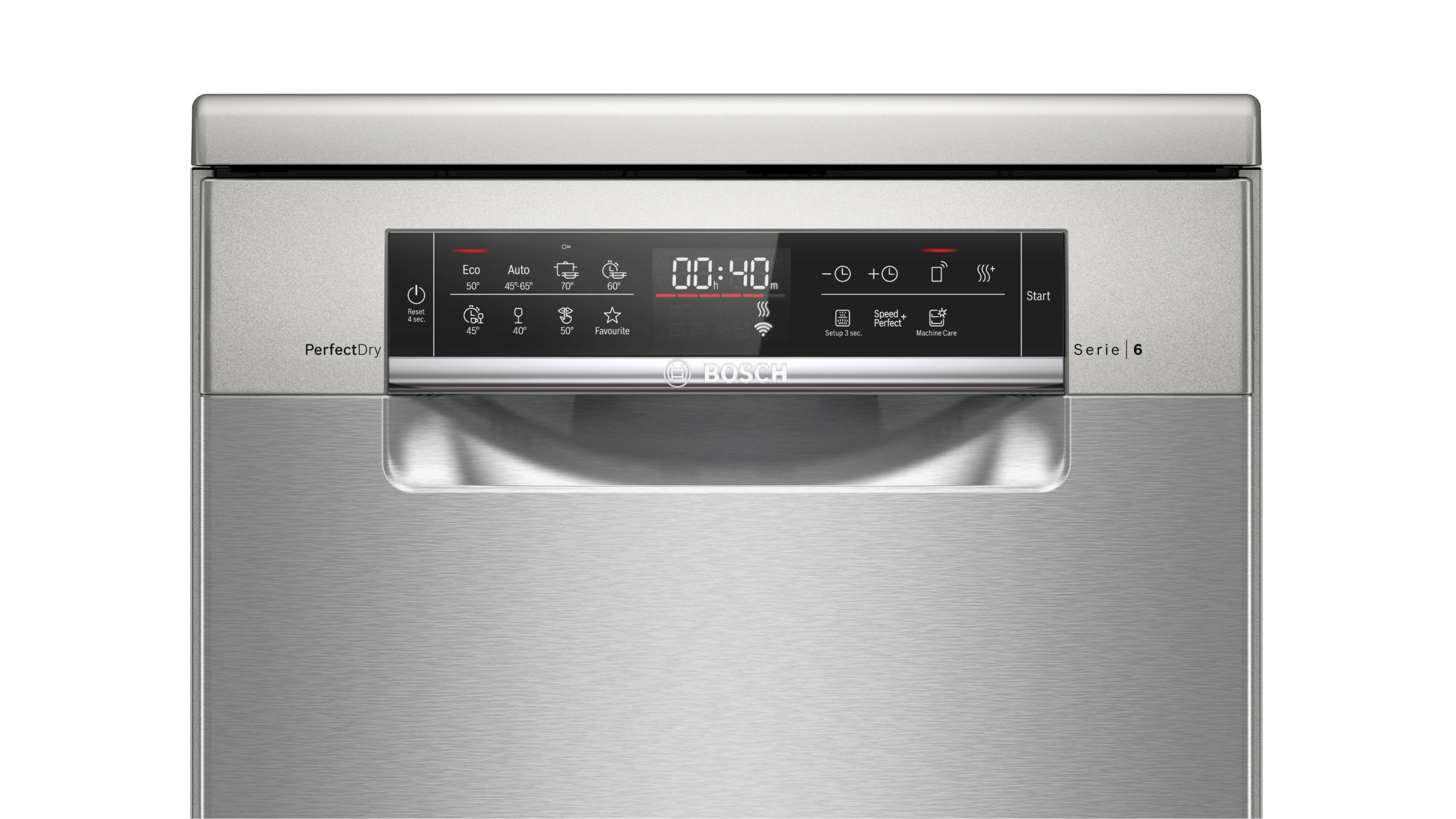 BOSCH SPS6YMI17E Serie 6 Geschirrspüler (Standgerät, 450 mm breit, 45 dB (A), B)