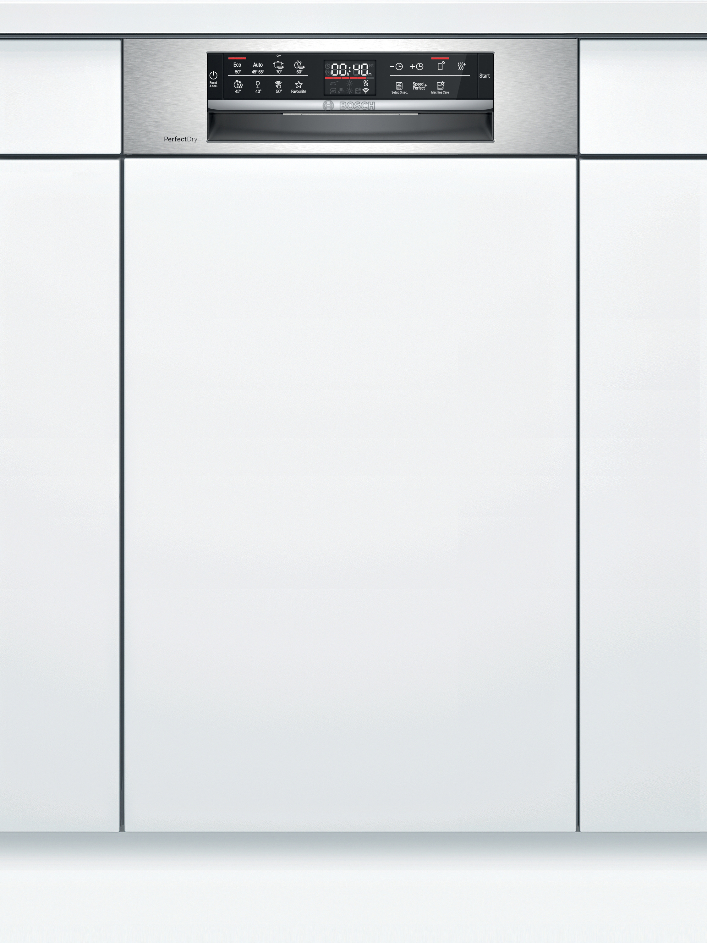 BOSCH SPI6YMS17E Serie 6 Geschirrspüler (teilintegrierbar, 448 mm breit, 45 dB (A), B)
