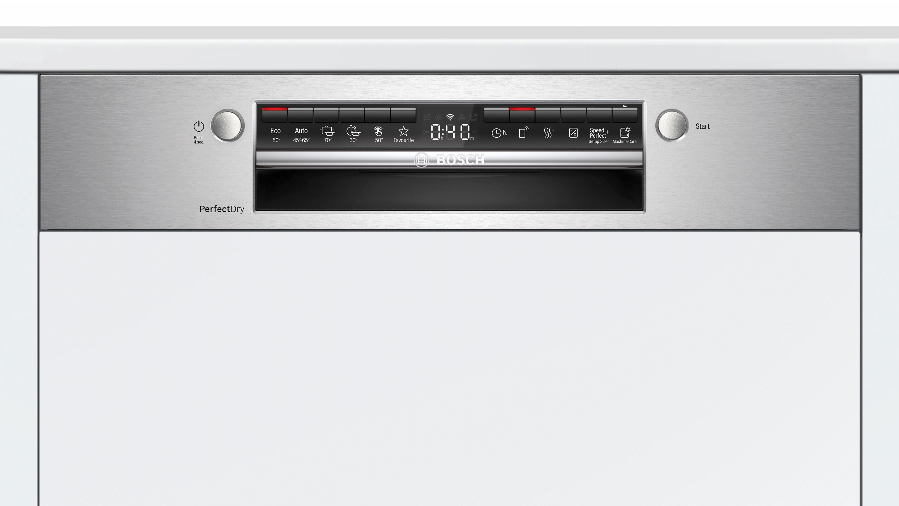 BOSCH SMI6TCS00E Serie 6 Geschirrspüler (teilintegrierbar, 598 mm breit, 44 dB (A), A)