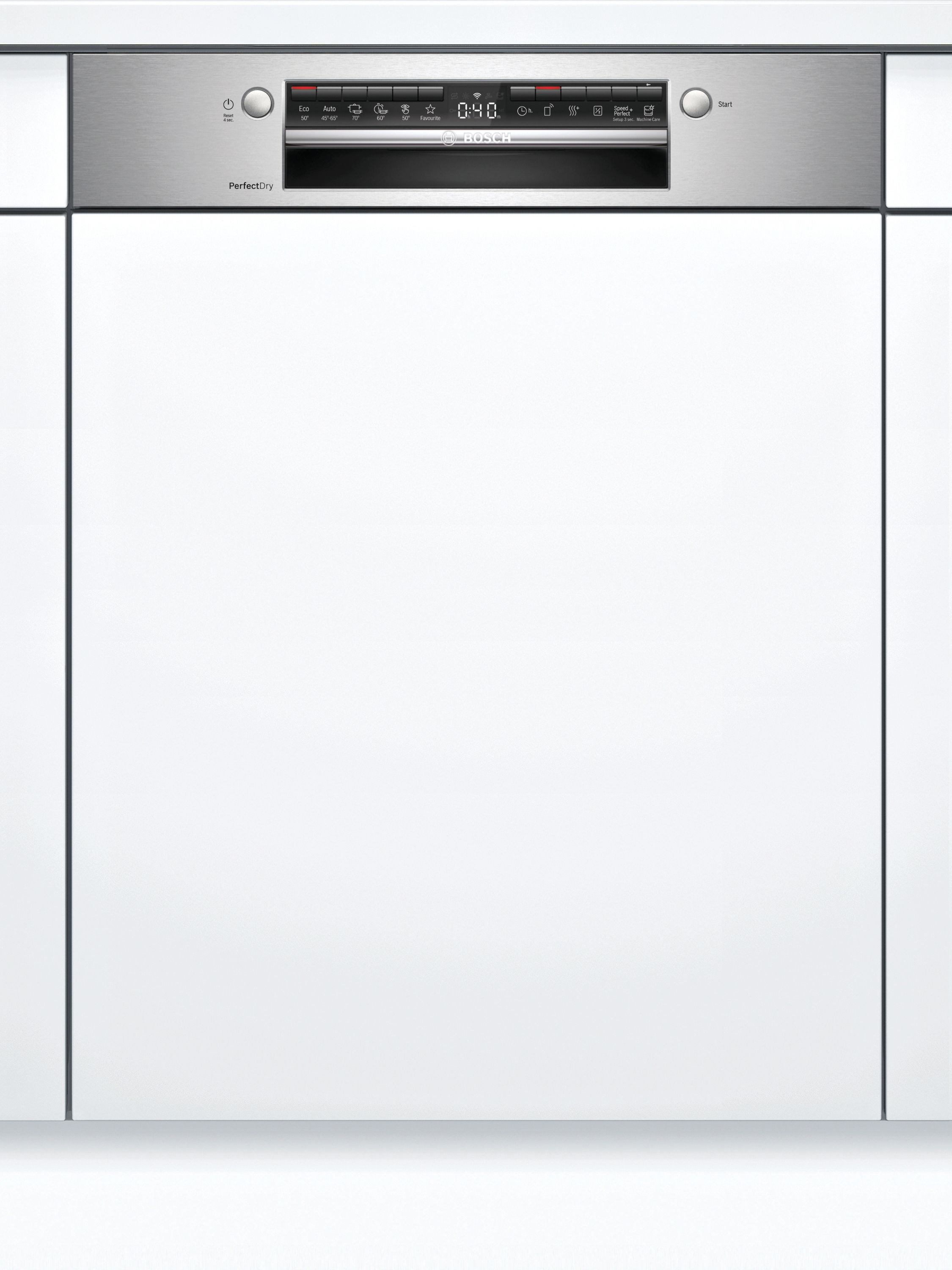 BOSCH SMI6TCS00E Serie 6 Geschirrspüler (teilintegrierbar, 598 mm breit, 44 dB (A), A)