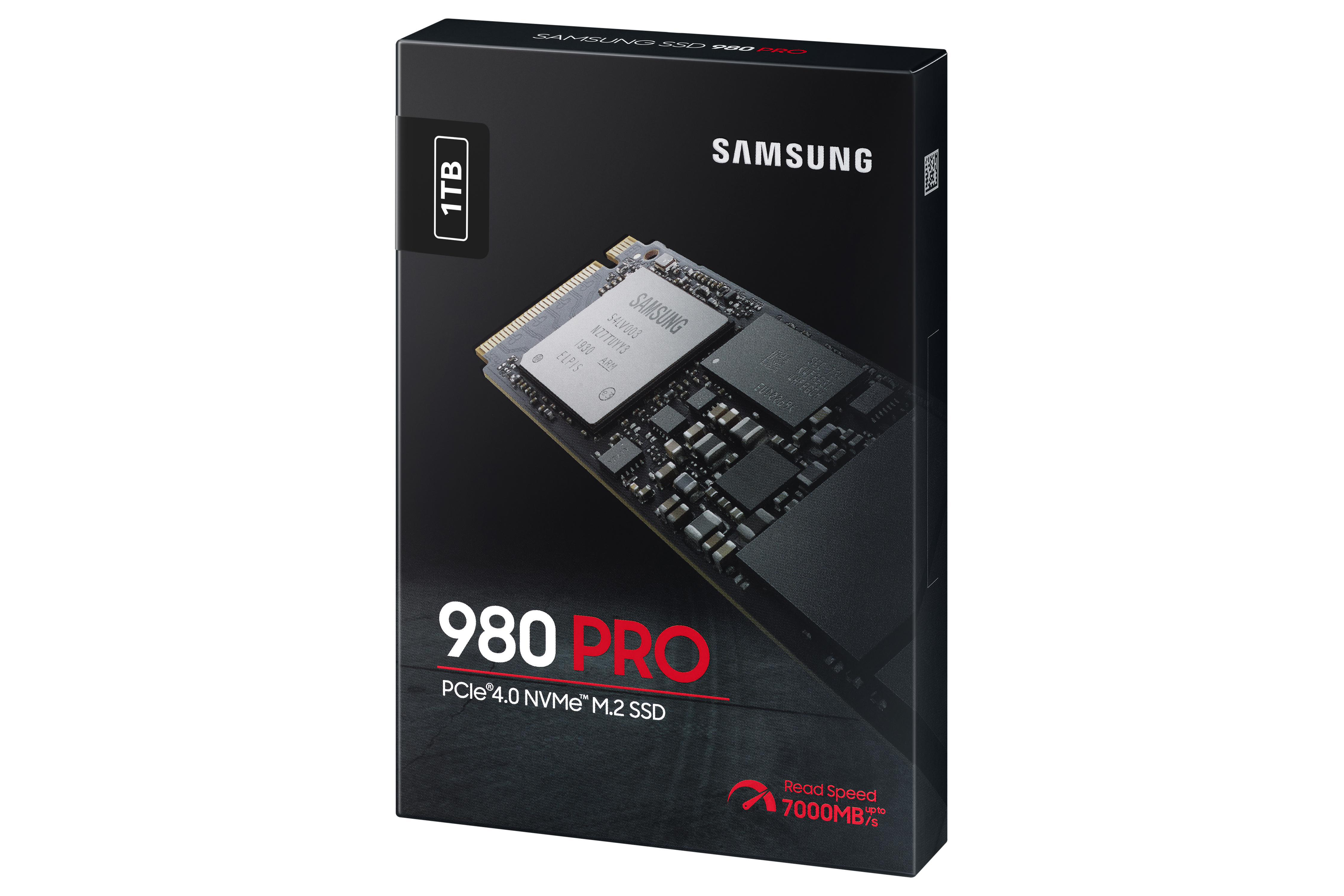 SAMSUNG PCIe 4.0, Playstation 5 kompatibel, Festplatte Retail, 1TB SSD M.2 via NVMe intern, Gaming Festplatte, Schwarz