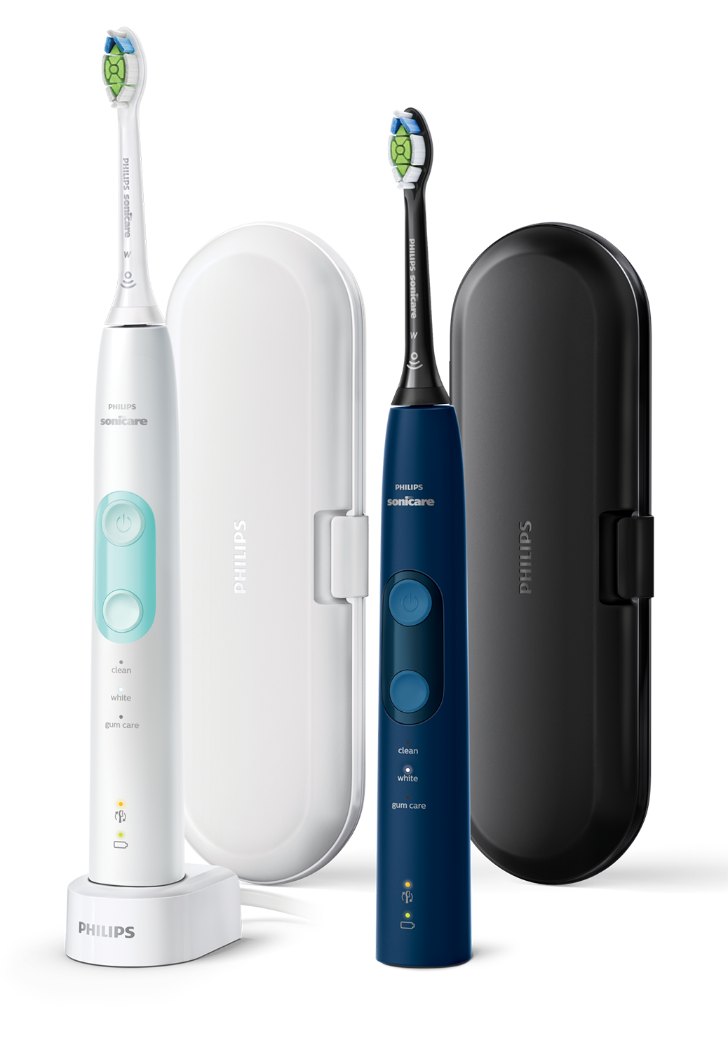 Philips Sonicare HX6851-34 Elektrische tandenborstel Wit, Zwart