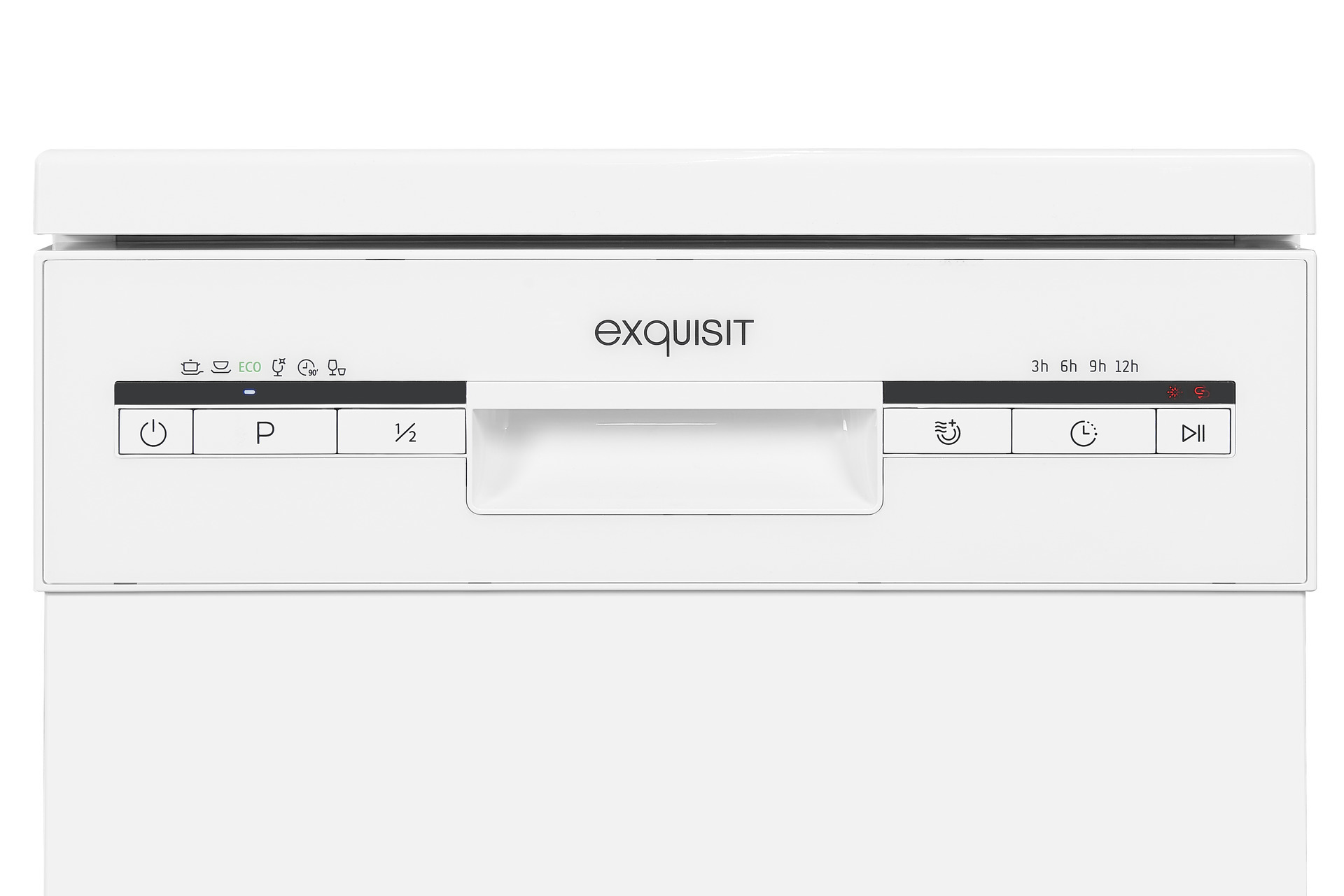 EXQUISIT GSP 9109-030 E Geschirrspüler (Standgerät, 448 mm breit, 49 dB (A), E)