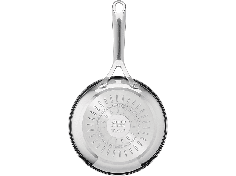 TEFAL E31002 Jamie Oliver Cook Smart Bratpfanne (Edelstahl, Beschichtung: PTFE, 20 cm)