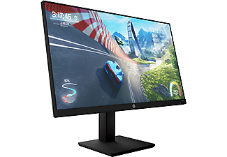 Monitor gaming - HP X27q, 27" QHD, 1 ms, 165 Hz, 1 HDMI 2.0, 1 entrada DisplayPort™ 1.4, Negro, 2V7U5AA