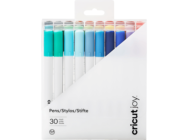 mm, Ultimate (30 Set CRICUT Permanent Mehrfarbig Point Pens Joy™ Fine ct) 0.4