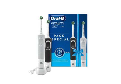 Cepillo Dental Eléctrico Oral-b Vitality 100 + 4 Cabezales