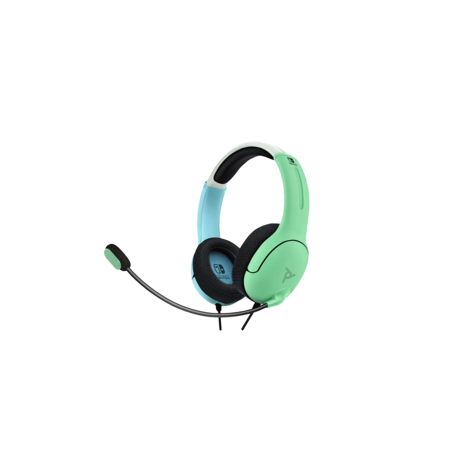 Auriculares Pdp Lvl40 azulverde licencia oficial stereo nintendo switch y verde gaming wired headset 500162blgreu para diadema