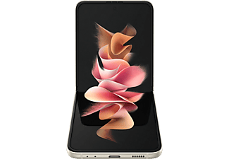 SAMSUNG Galaxy Z FLIP3 5G 128 GB SingleSIM Krém Kártyafüggetlen Okostelefon ( SM-F711 )