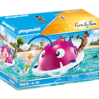 PLAYMOBIL 70613 Kletter-Schwimminsel Spielset, Mehrfarbig