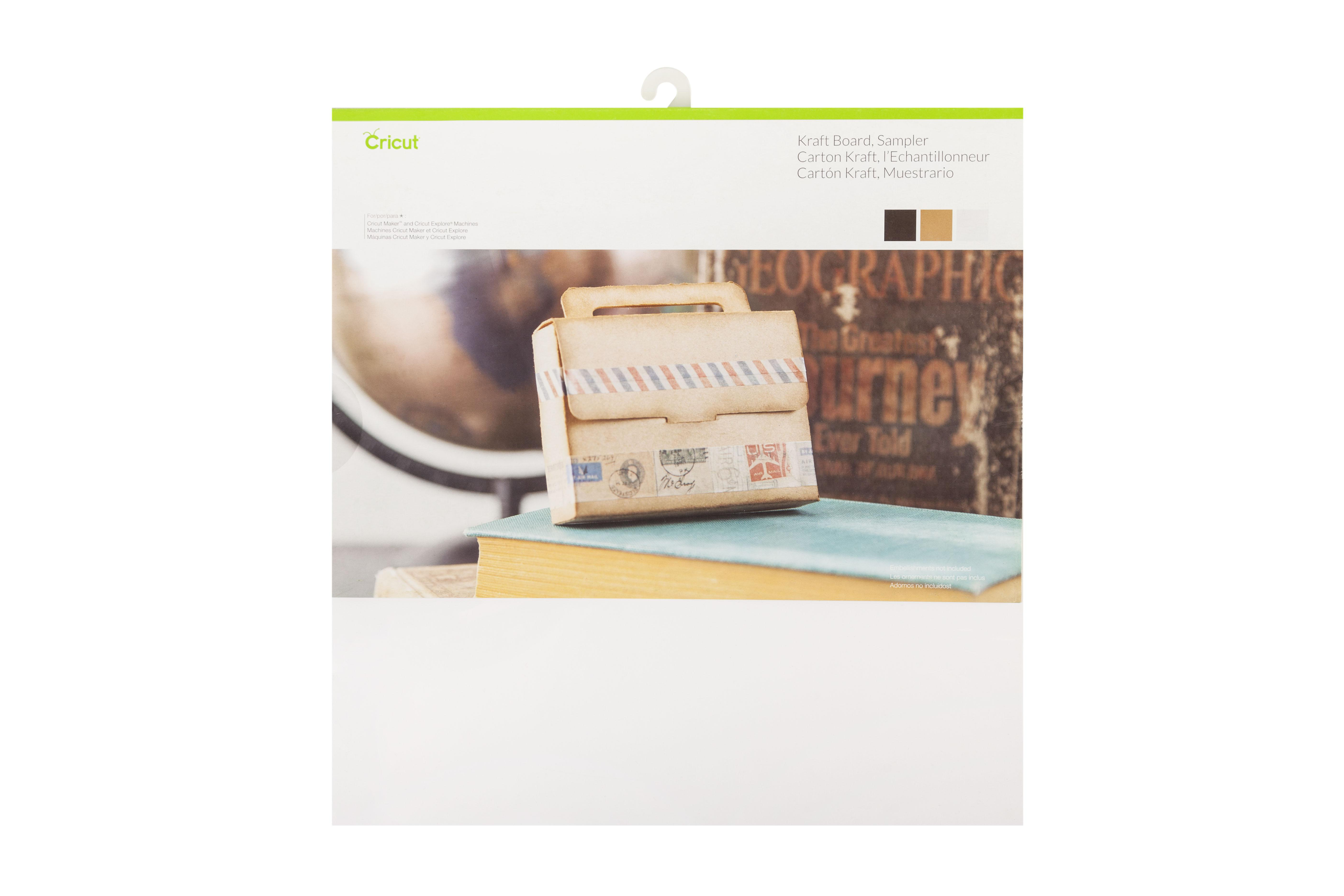 CRICUT 30x30cm 20-pack (Sampler) Kraftboard