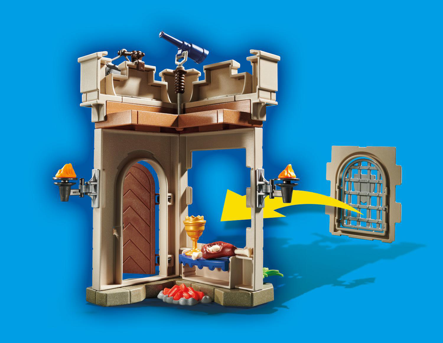 PLAYMOBIL 70499 Starter Pack Novelmore Spielset, Mehrfarbig