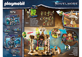 PLAYMOBIL 70751 Sal'ahari Sands - Tempel der Skelettarmee Spielset, Mehrfarbig