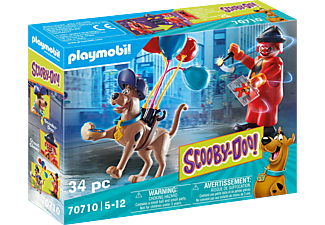 PLAYMOBIL 70710 SCOOBY-DOO! Abenteuer mit Ghost Clown Spielset, Mehrfarbig