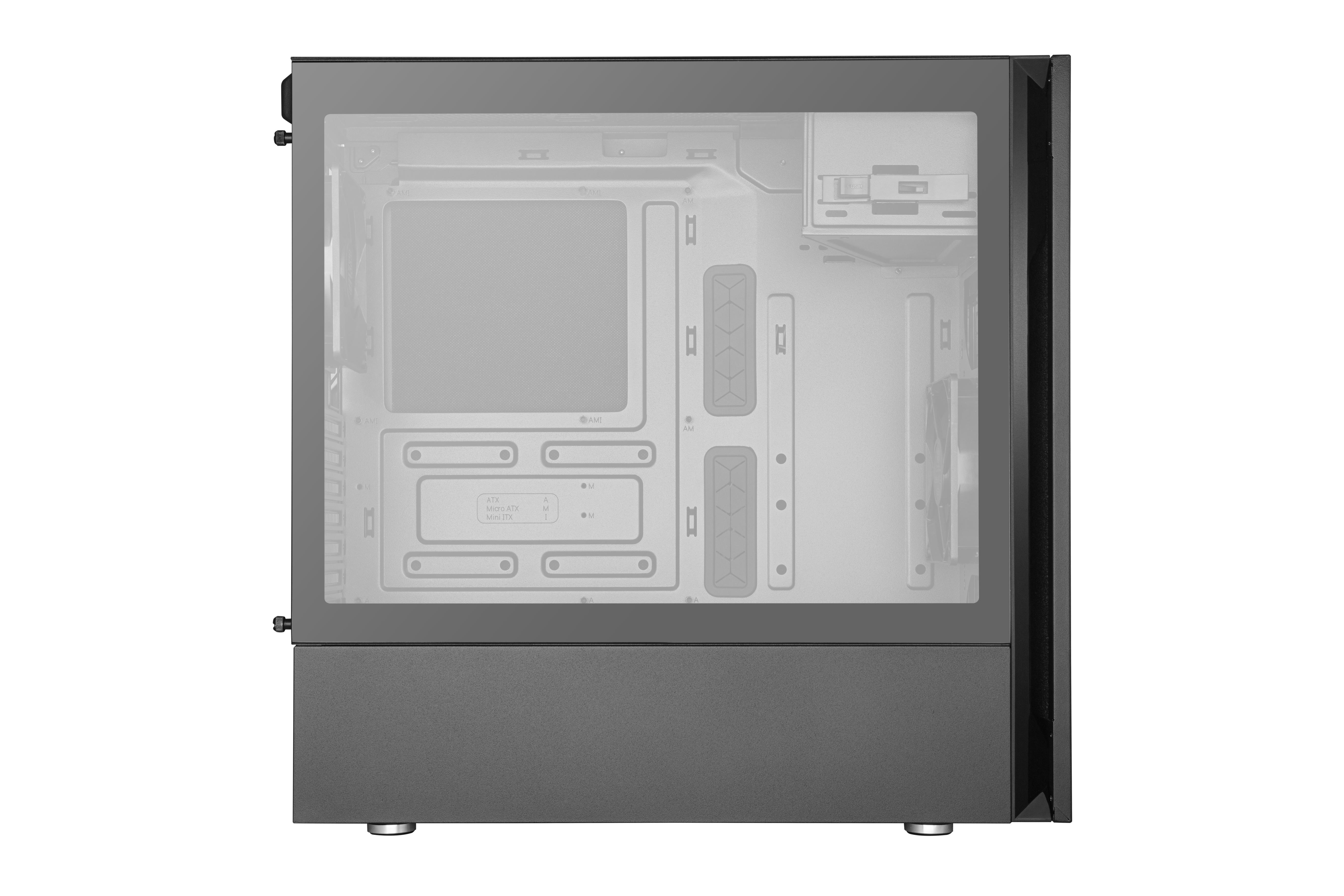 COOLER MASTER Silencio S600 PC-Gehäuse, Schwarz