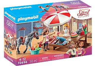 PLAYMOBIL 70696 Miradero Süßigkeitenstand Spielset, Mehrfarbig