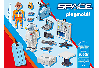 PLAYMOBIL 70603 Geschenkset "Astronautentraining" Spielset, Mehrfarbig