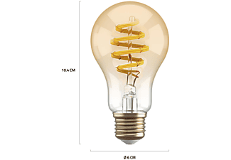 HOMBLI Filament Bulb E27 CCT A60-Amber LED Lampe 1800-2700K