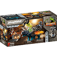 PLAYMOBIL 70627 Triceraptos: Randale um die legendären Steine Spielset, Mehrfarbig