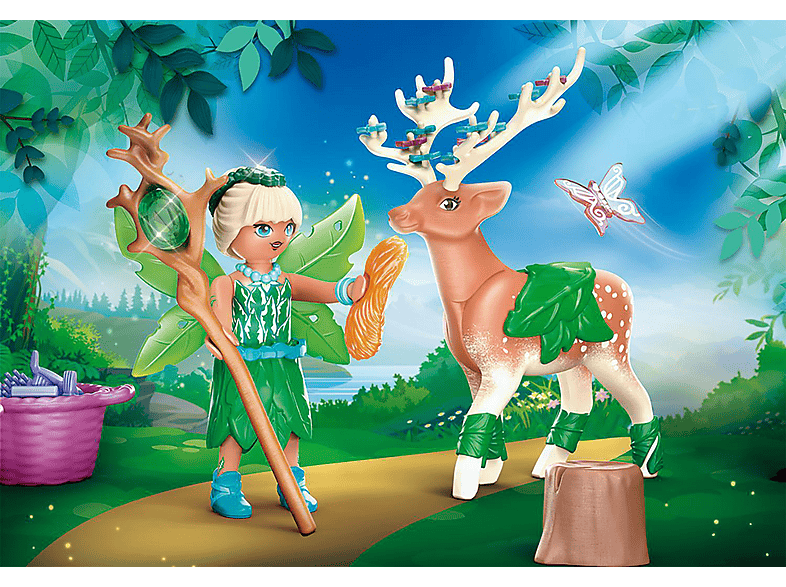 Thumbnail - PLAYMOBIL 70806 Forest Fairy mit Seelentier Spielset, Mehrfarbig