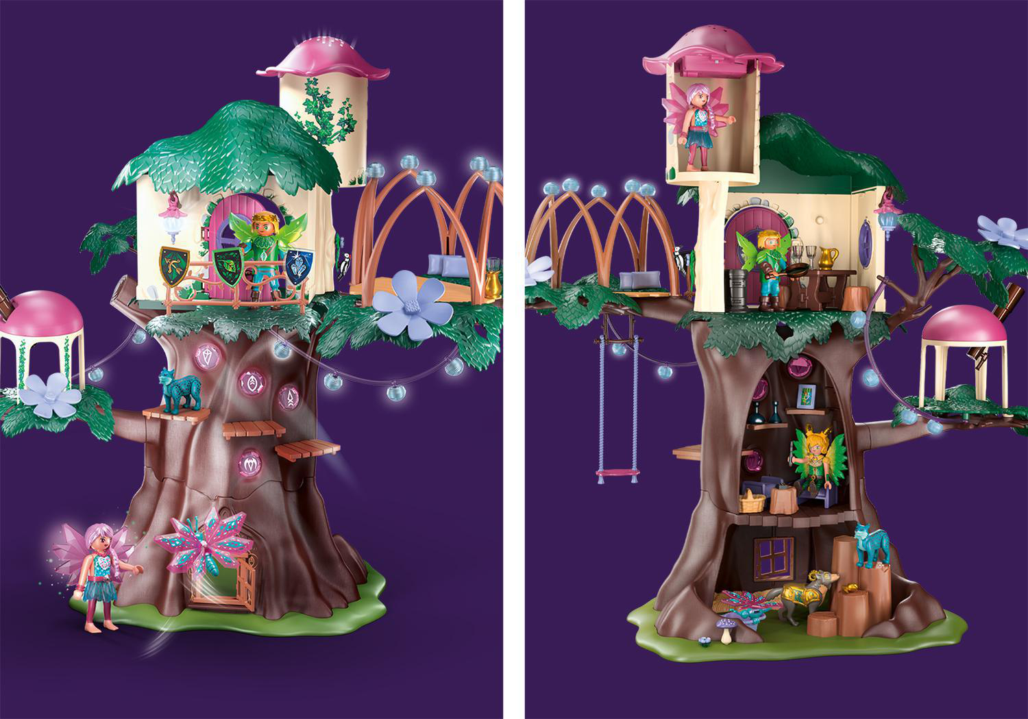 PLAYMOBIL 70799 Gemeinschaftsbaum Spielset, Mehrfarbig