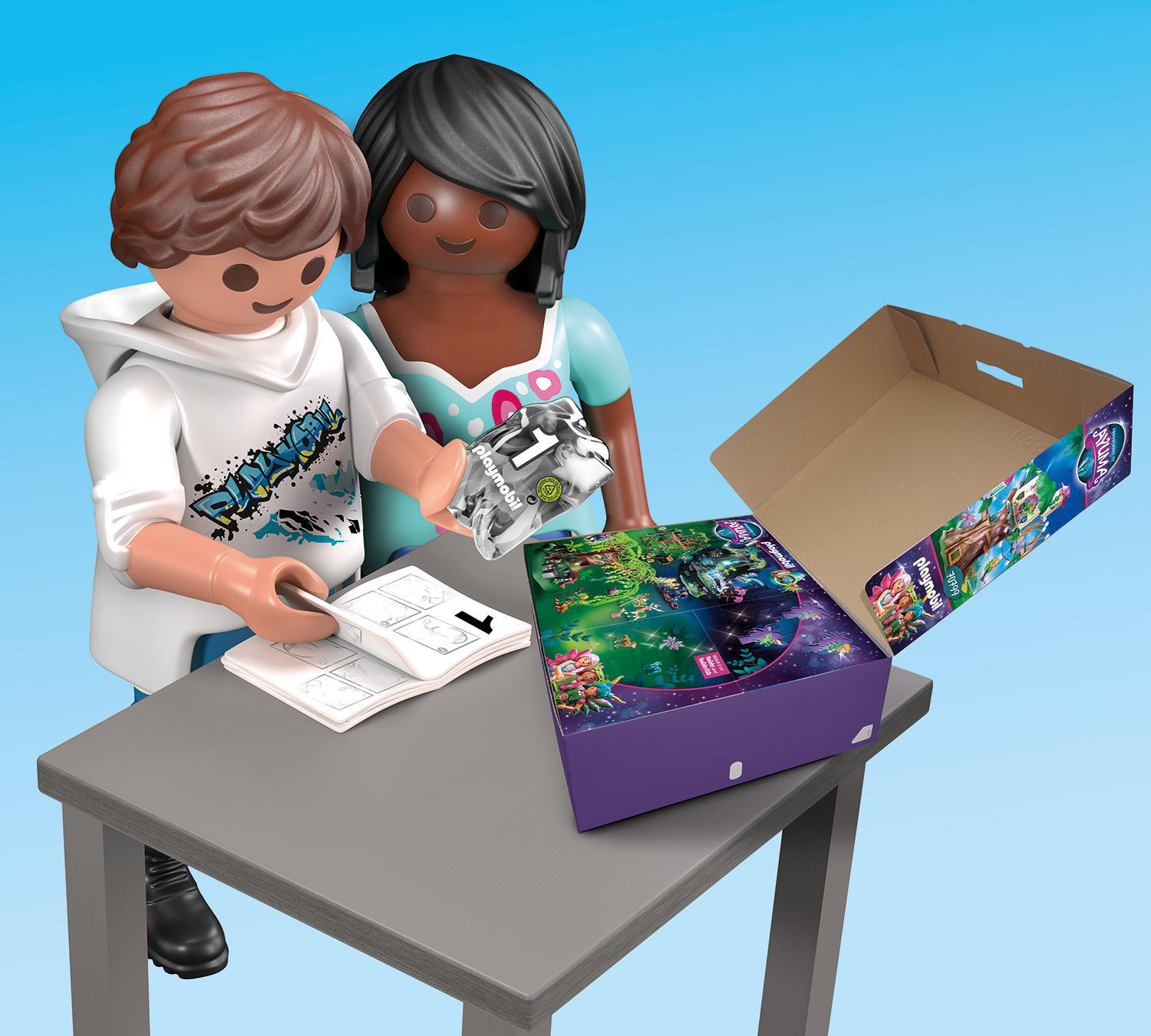 PLAYMOBIL 70799 Gemeinschaftsbaum Spielset, Mehrfarbig