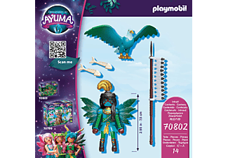 PLAYMOBIL 70802 Knight Fairy mit Seelentier Spielset, Mehrfarbig