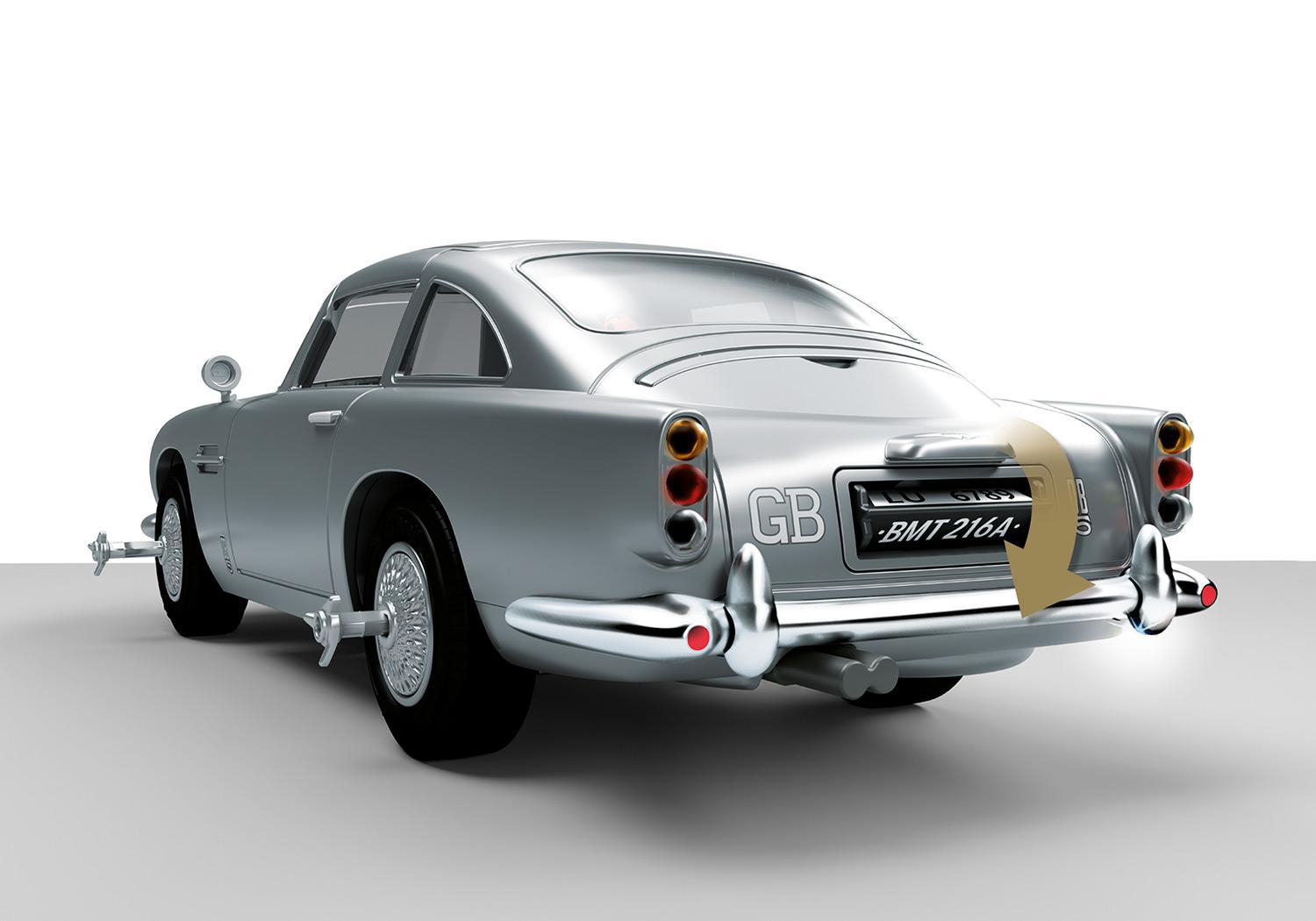 BOND EDITION MARTIN 70578 ASTON Spielset, GOLDFINGER PLAYMOBIL JAMES DB5 - Mehrfarbig