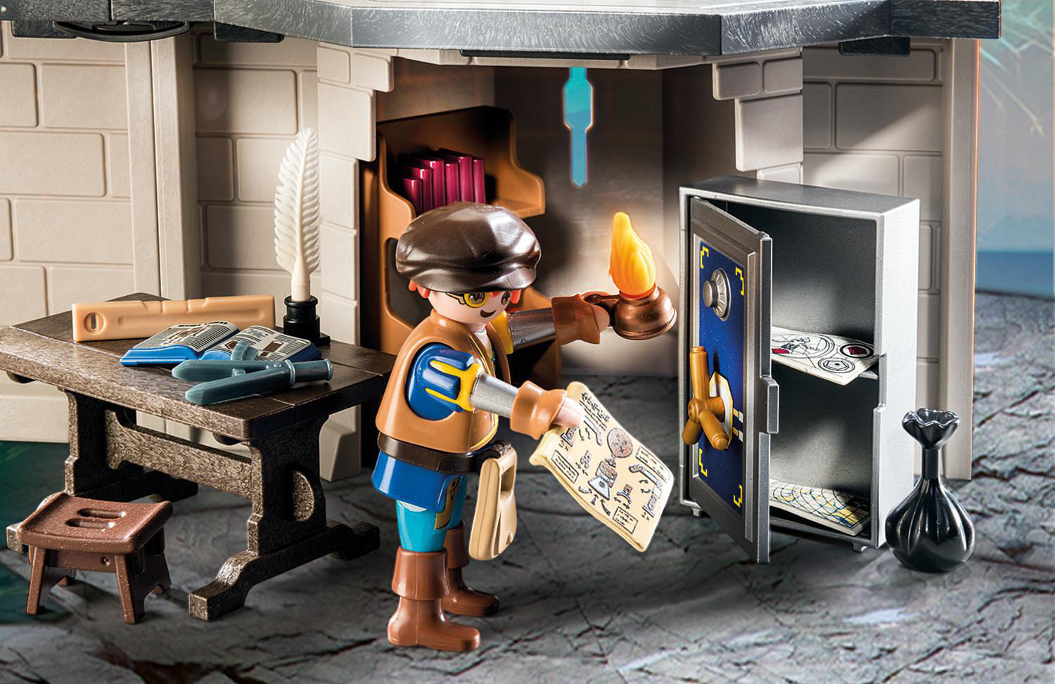PLAYMOBIL 70778 Adventskalender Novelmore "Darios Werkstatt" Spielset, Mehrfarbig