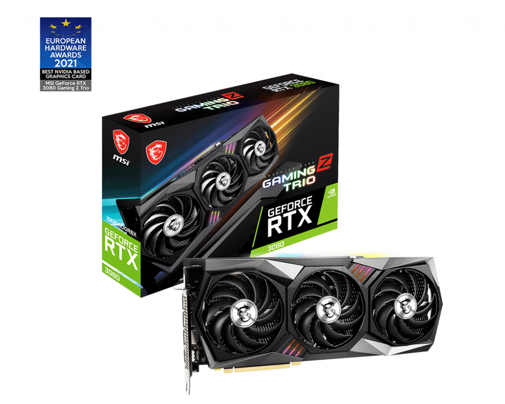 マ*ー様 NVIDIA GEFORCE RTX3090 (24GB) MSI VGA GeForce RTX 3080 Gaming Z Trio 10G LHR Ekran Kartı Fiyat