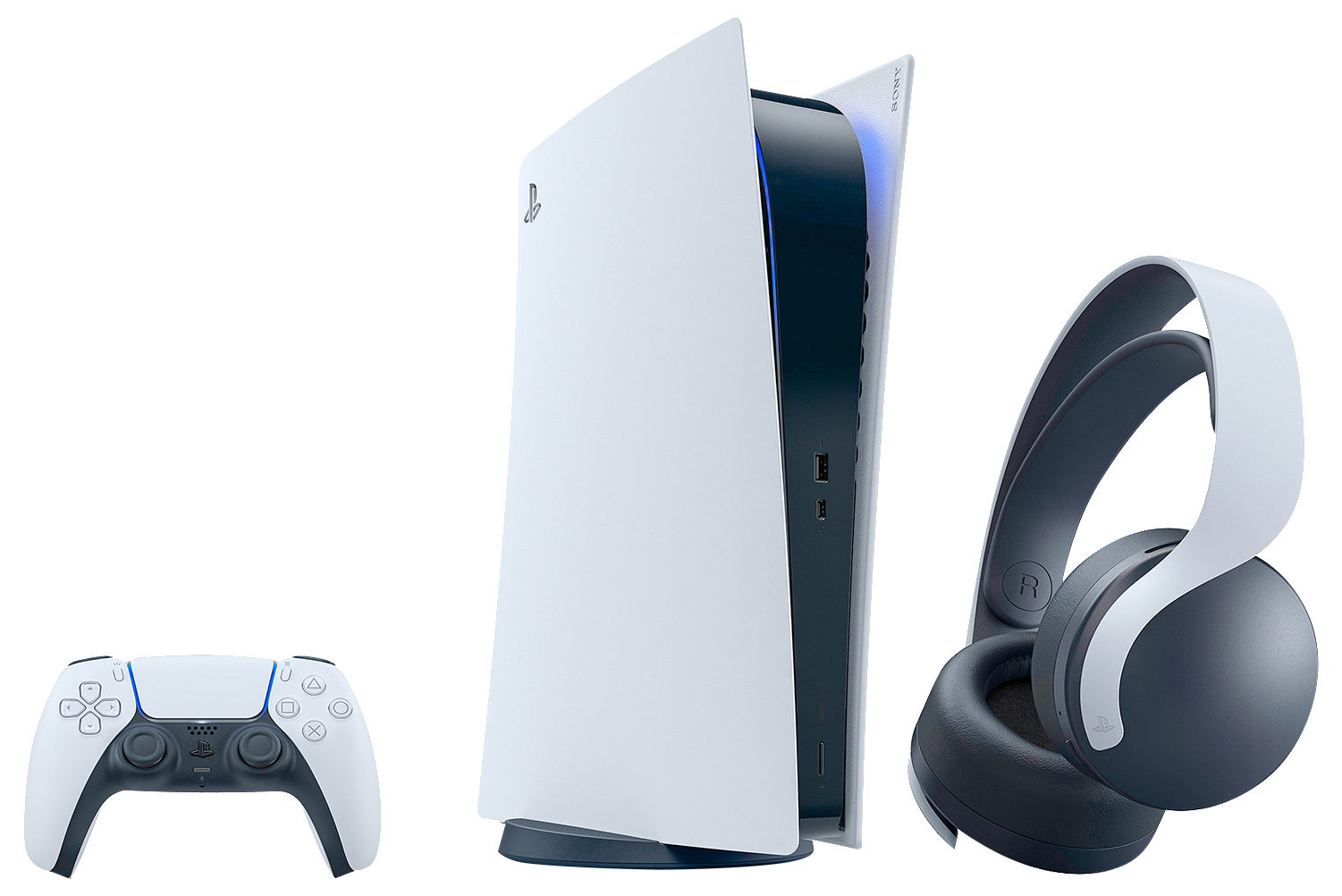 SONY PS5 Digital Edition + PULSE 3D™