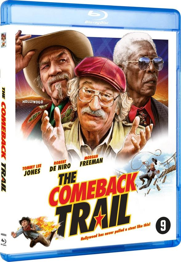 Filmposter met acteurs en titel, op een Blu-ray hoesje.