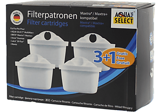 SCANPART 2790020011 Vízszűrő, mint BWT, Brita Maxtra, Dafi típusú kancsókhoz szűrőbetét Aqua Select vízszűrő patron 4db