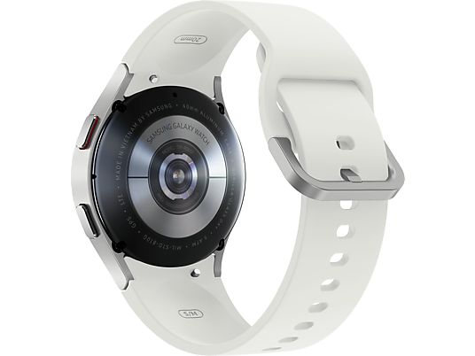SAMSUNG Galaxy Watch4 (40 mm) - Version BT, Smartwatch (Largeur : 20 mm, Argent)