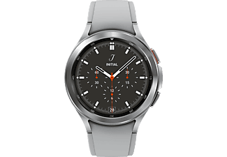 SAMSUNG Galaxy Watch4 Classic (46mm) - Versione BT, smartwatch (Larghezza: 22 mm, -, Argento)