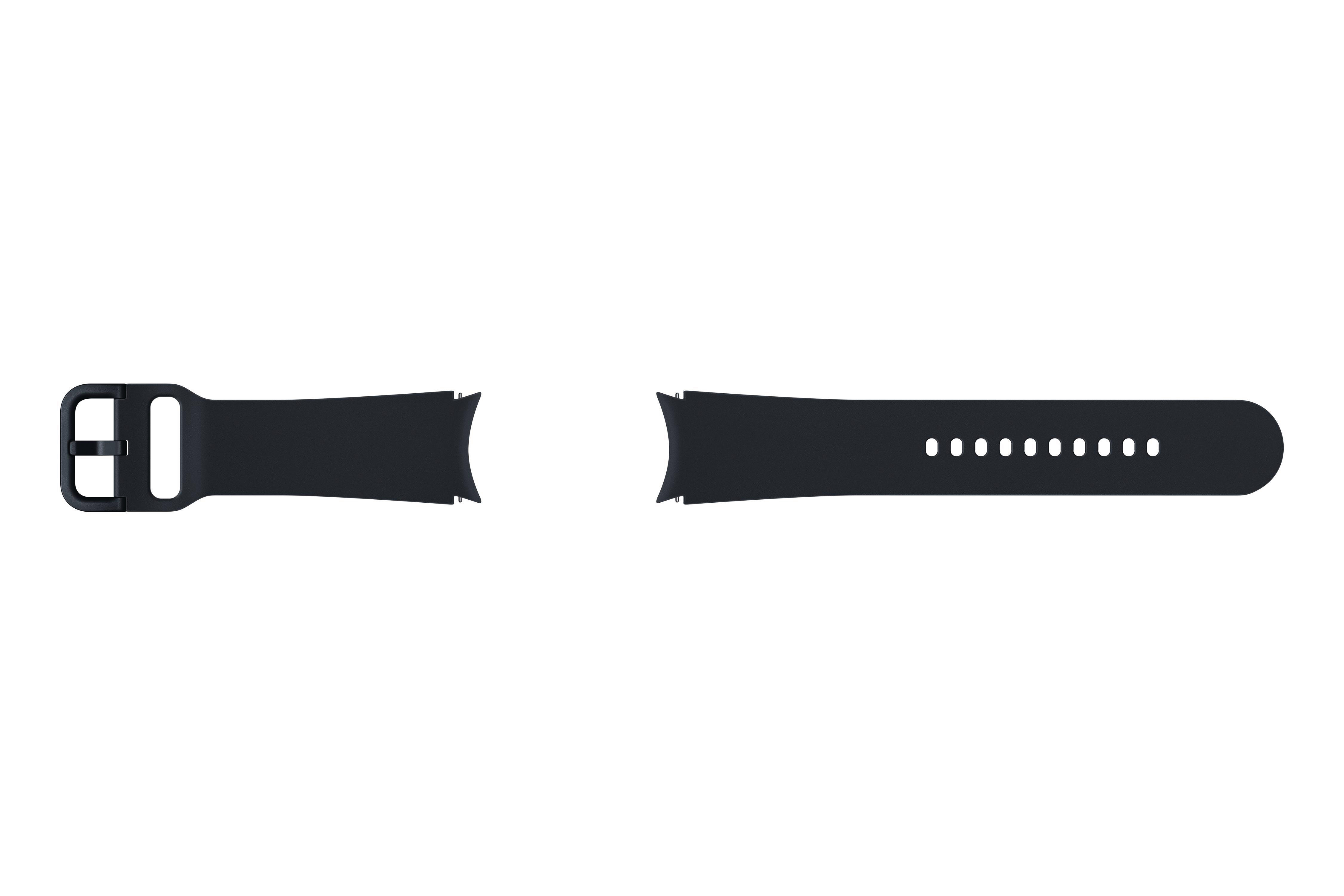 SAMSUNG ET-SFR87LBEGEU Sport Band (20 mm, M/L), Ersatzarmband, Black