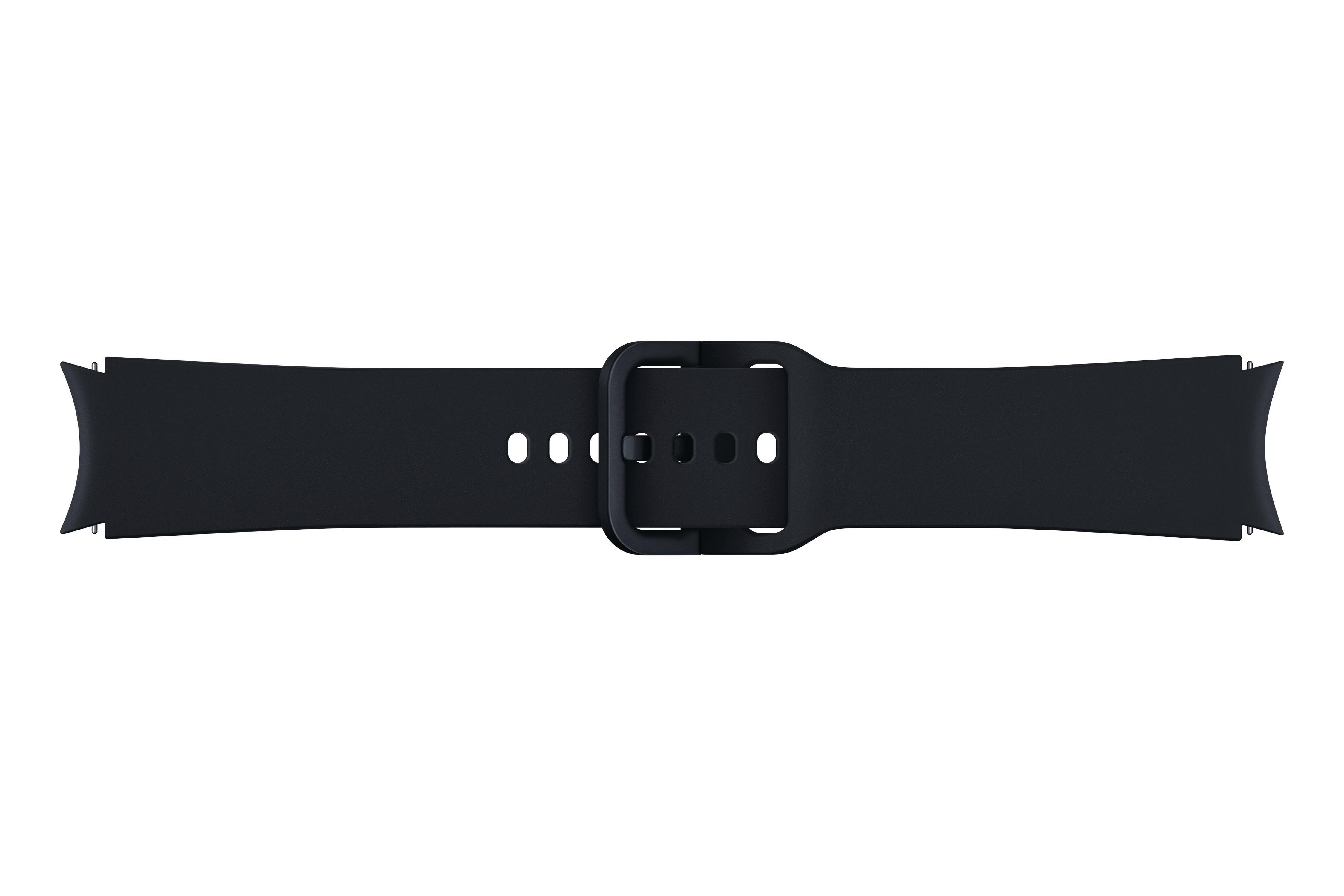SAMSUNG ET-SFR87LBEGEU Sport Band (20 mm, M/L), Ersatzarmband, Black
