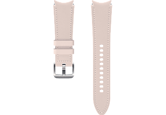 SAMSUNG ET-SHR89LPEGEU Hybrid Leather Band (20 mm, M/L), Ersatzarmband, Samsung, Pink