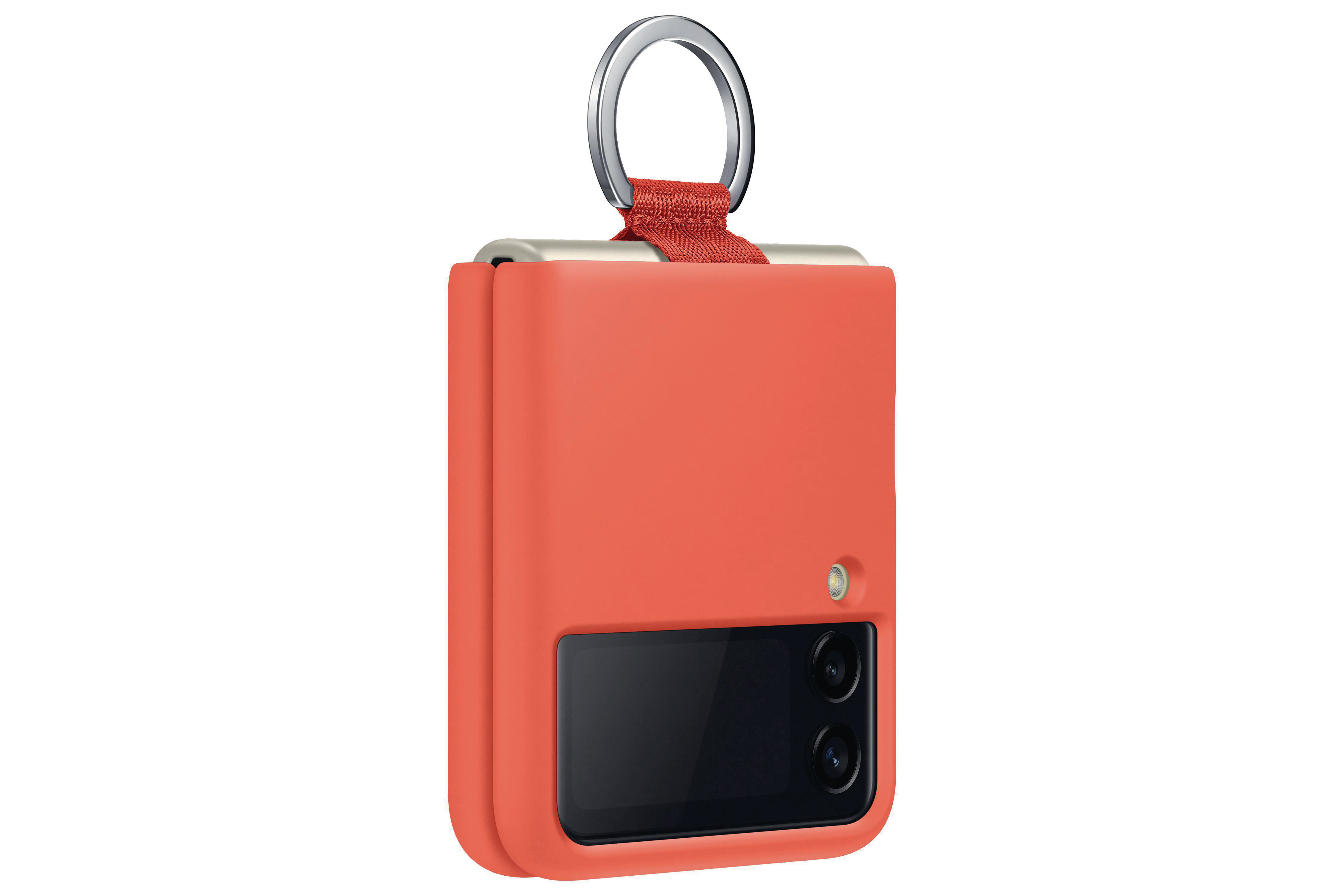 SAMSUNG EF-PF711TPEGWW, Backcover, Samsung, Galaxy Z Flip3 5G, Coral
