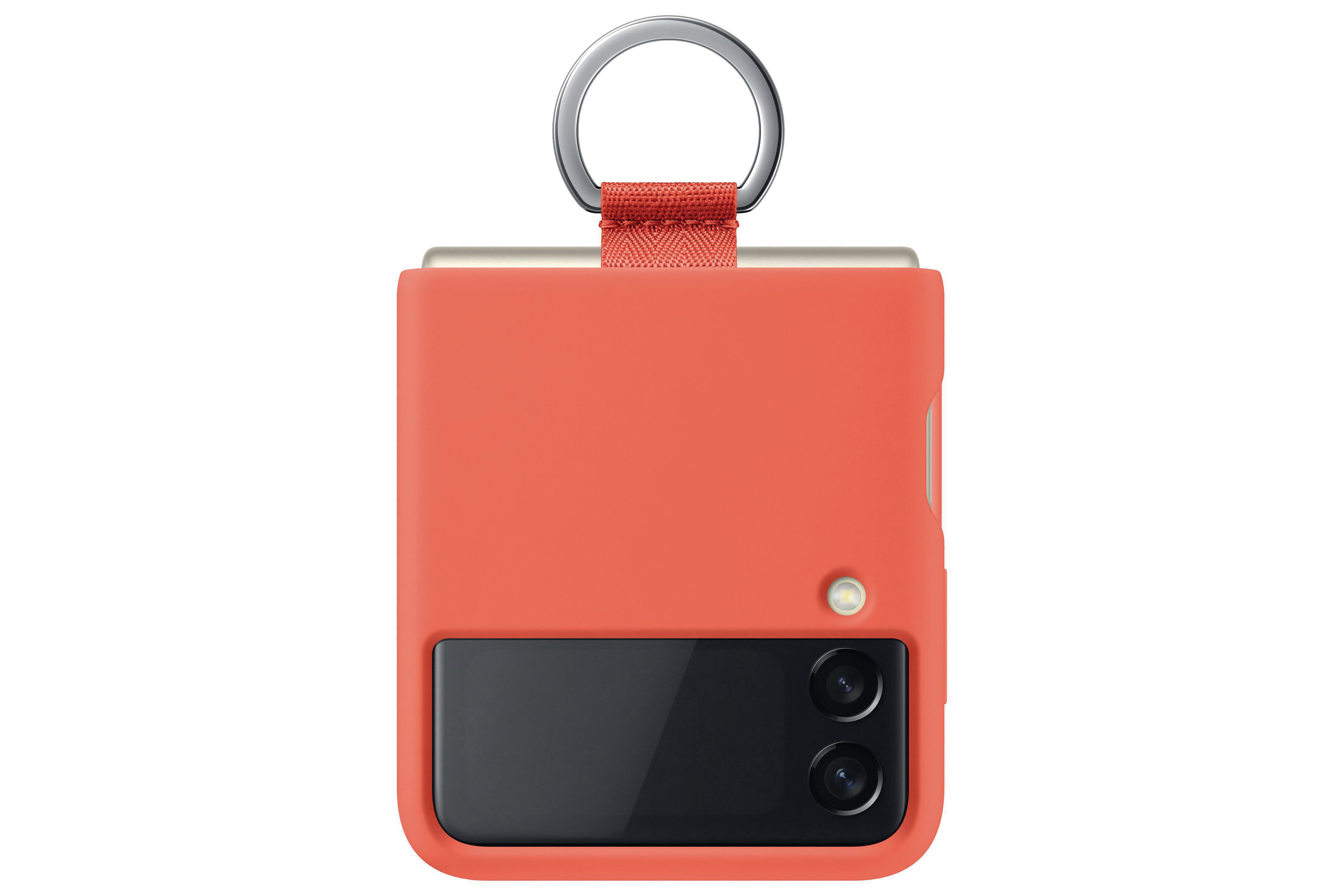 SAMSUNG EF-PF711TPEGWW, Backcover, Samsung, Galaxy Z Flip3 5G, Coral