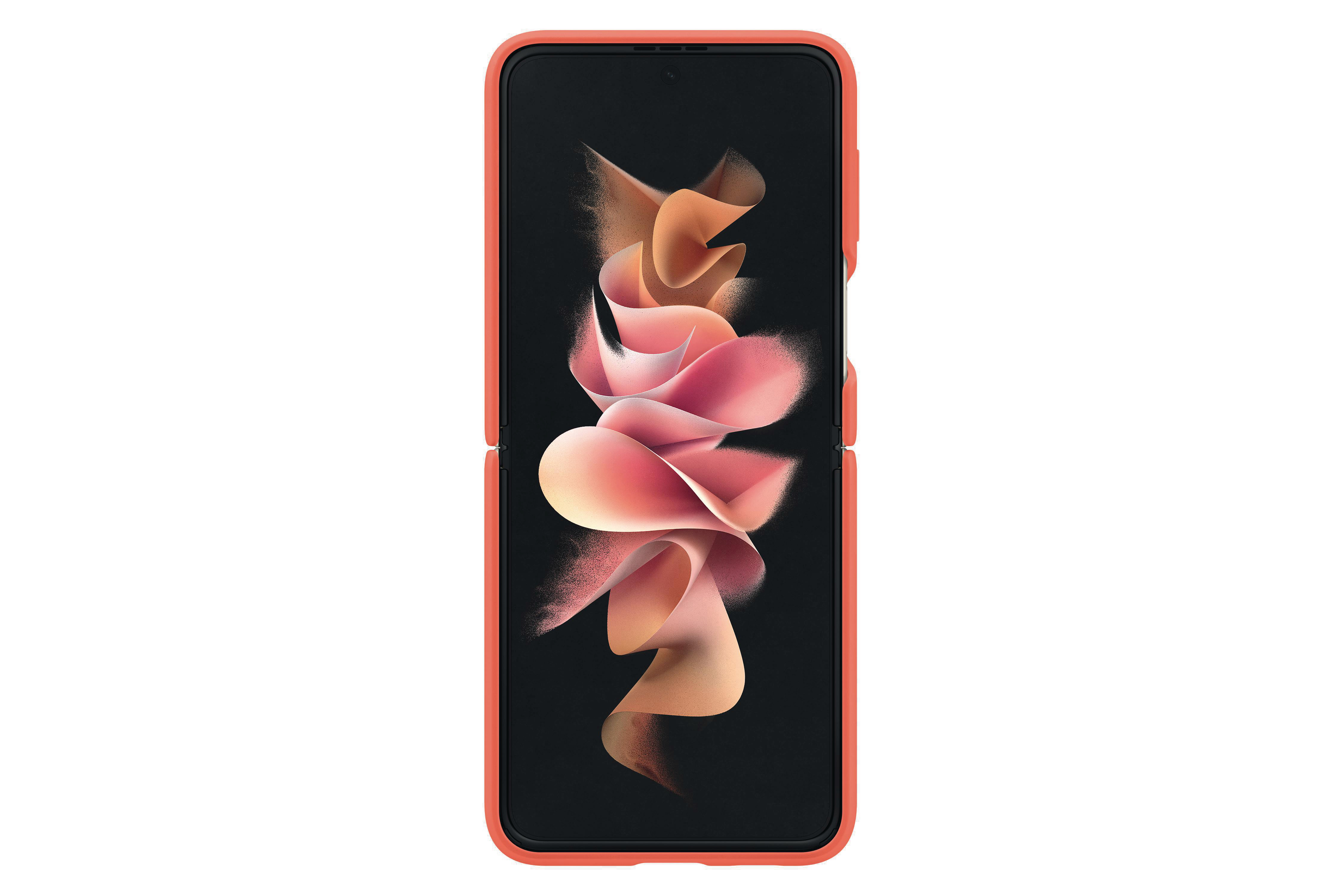 SAMSUNG EF-PF711TPEGWW, Backcover, Samsung, Galaxy Z Flip3 5G, Coral