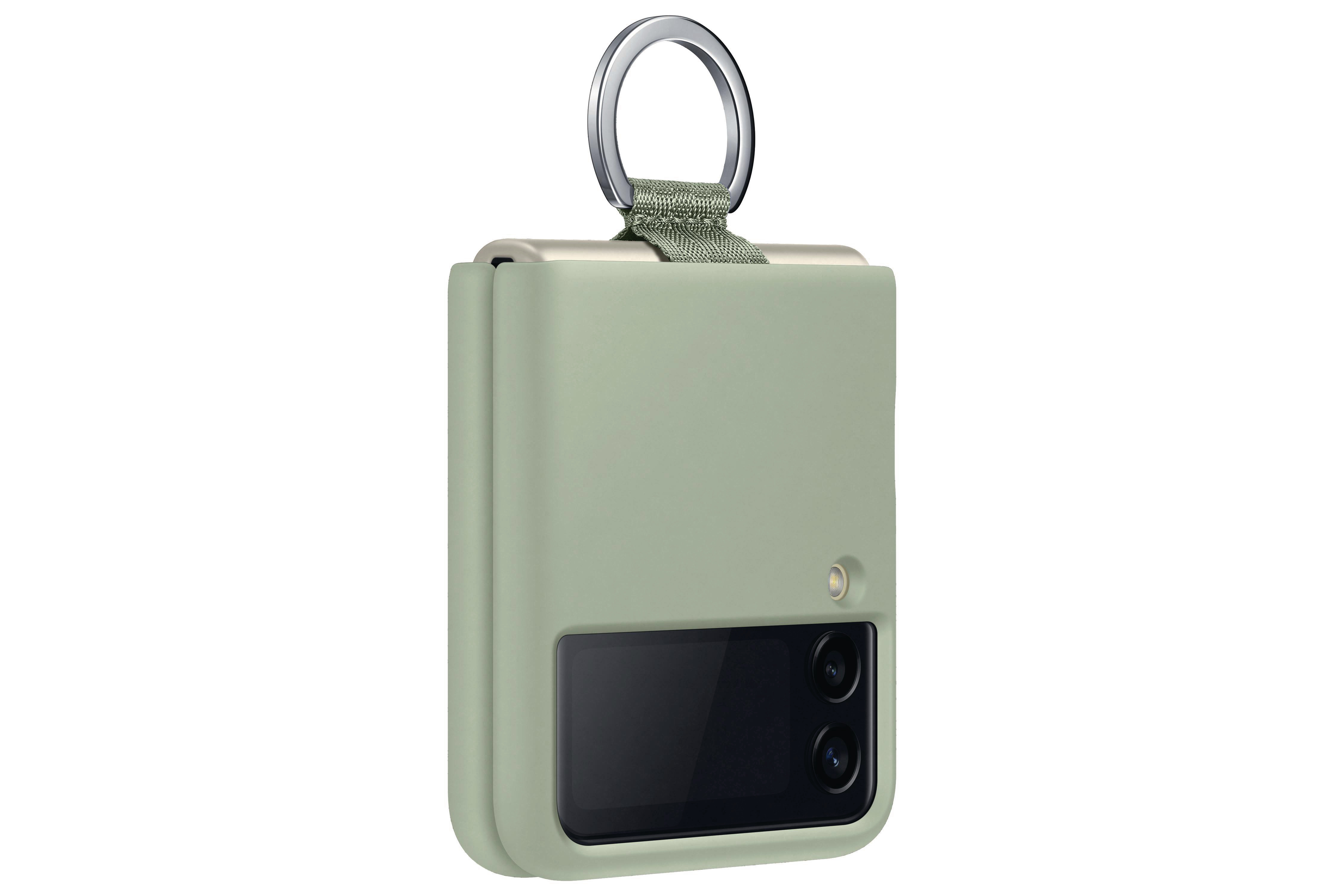 SAMSUNG EF-PF711TMEGWW, Backcover, Samsung, Galaxy Z Flip3 5G, Olive Green