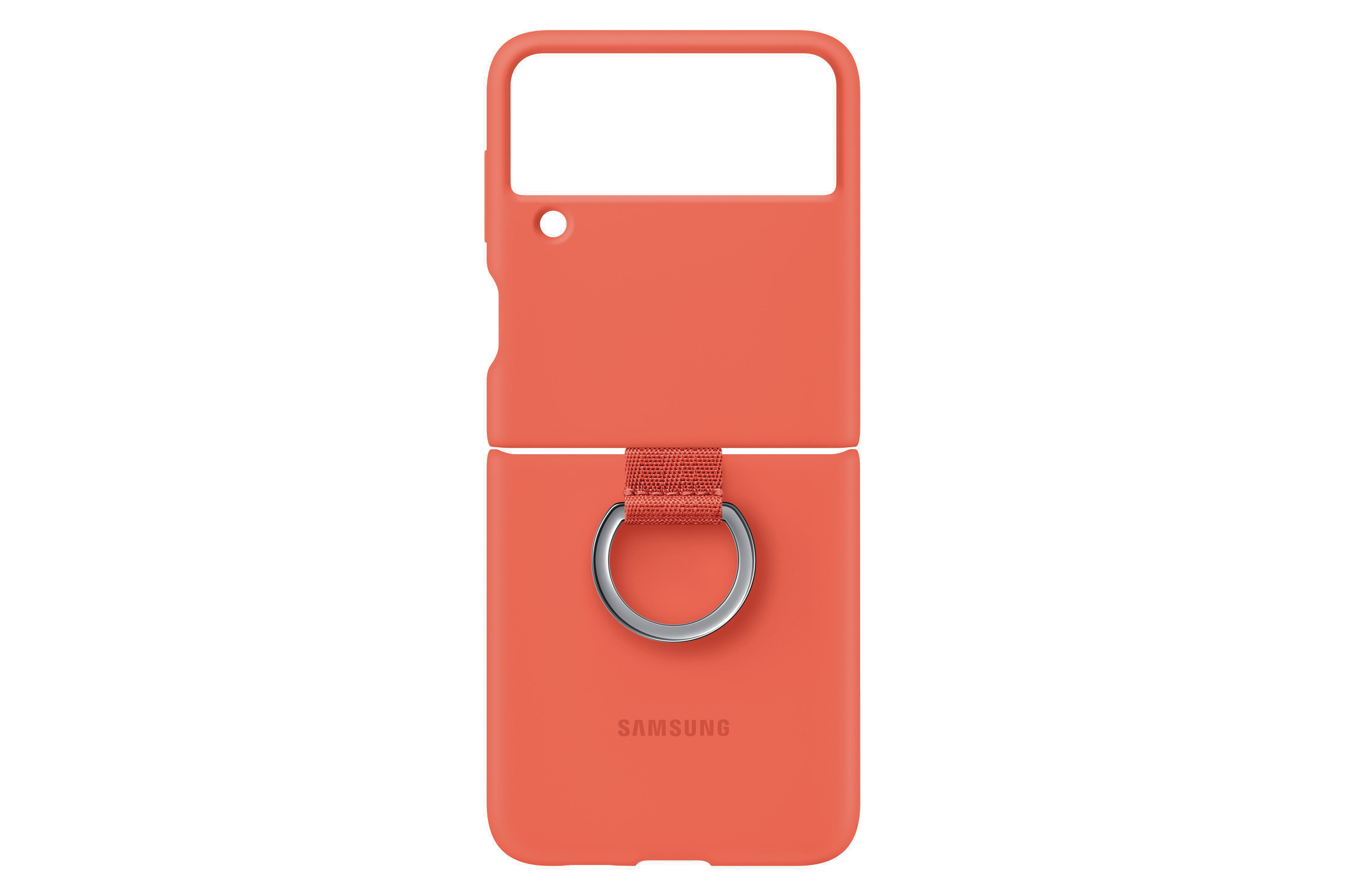 SAMSUNG EF-PF711TPEGWW, Backcover, Samsung, Galaxy Z Flip3 5G, Coral