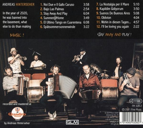 Andreas Hinterseher - Stay Away And Play!  - (CD)