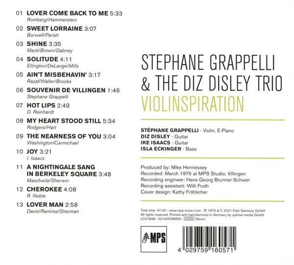 Stéphane Grappelli - Violinspiration  - (CD)