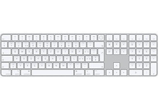 APPLE Magic Keyboard con Touch ID e tastierino numerico - Tastiera (Bianco)